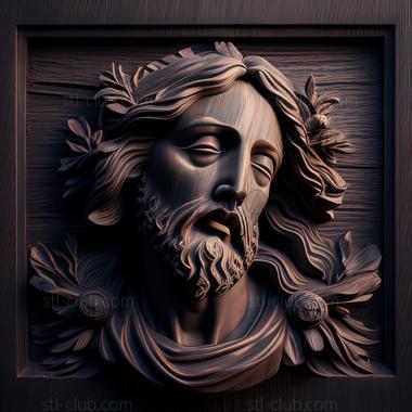 3D model st jesus (STL)